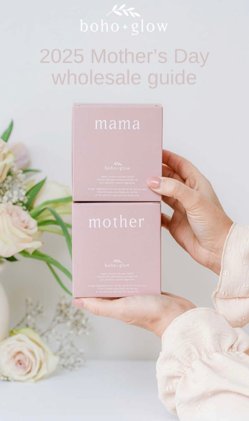 Boho & Glow- Mama Candle