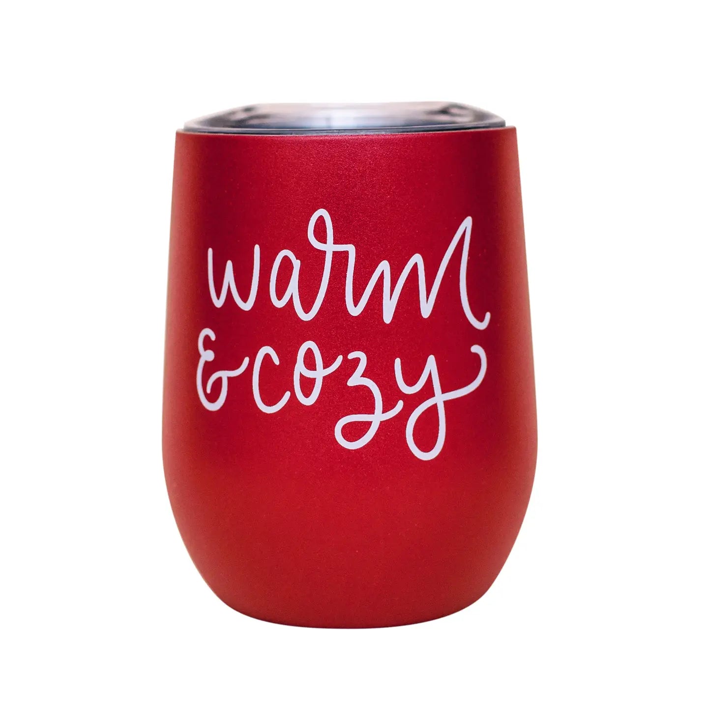 Cozy & Warm Metal Wine Tumbler