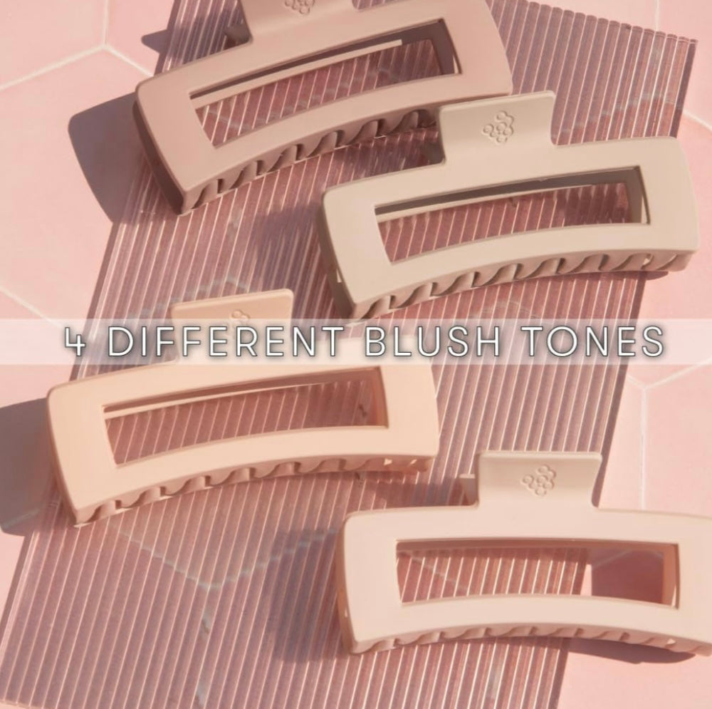 Blush Tone Hair Clips