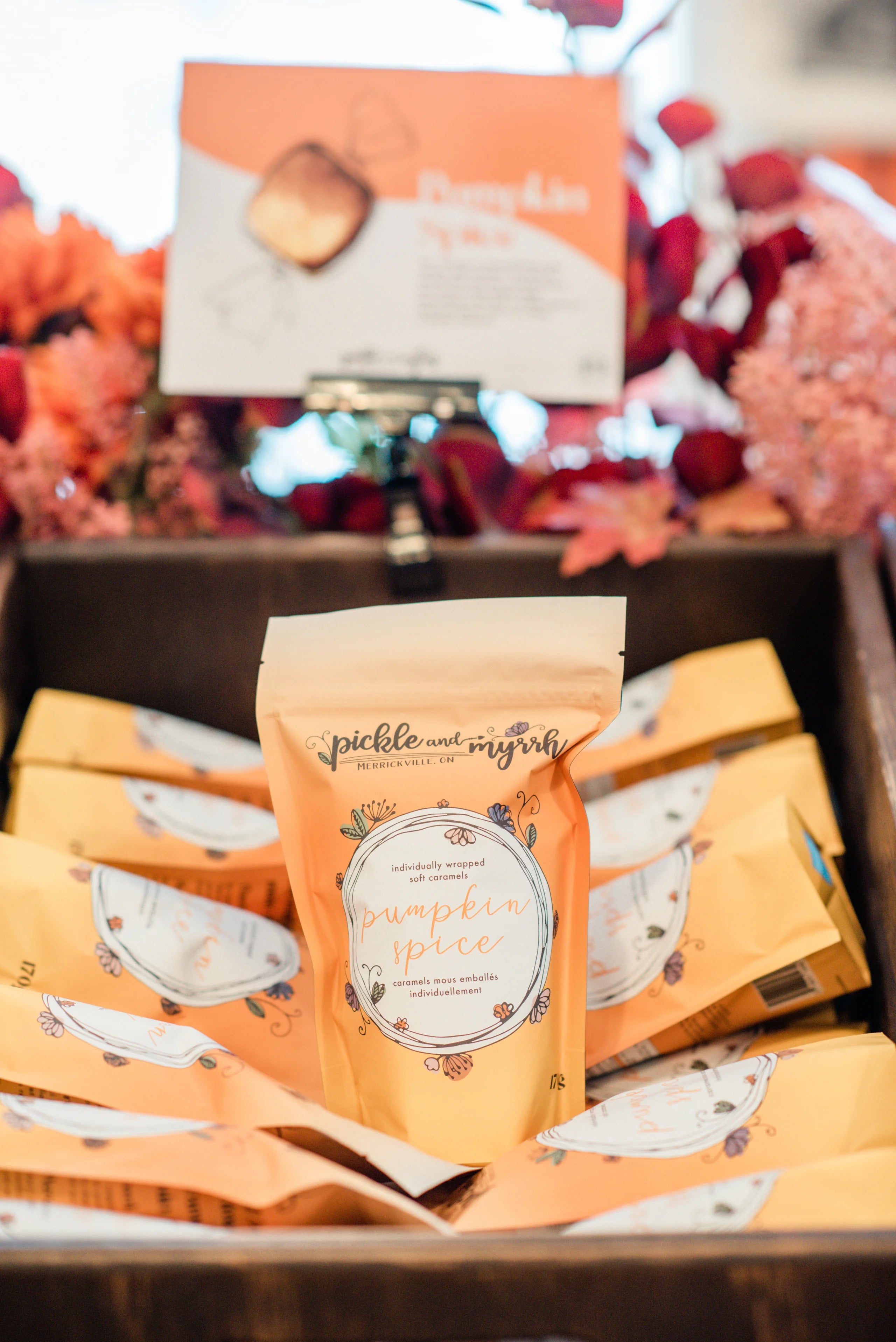 Pumpkin Spice Caramels