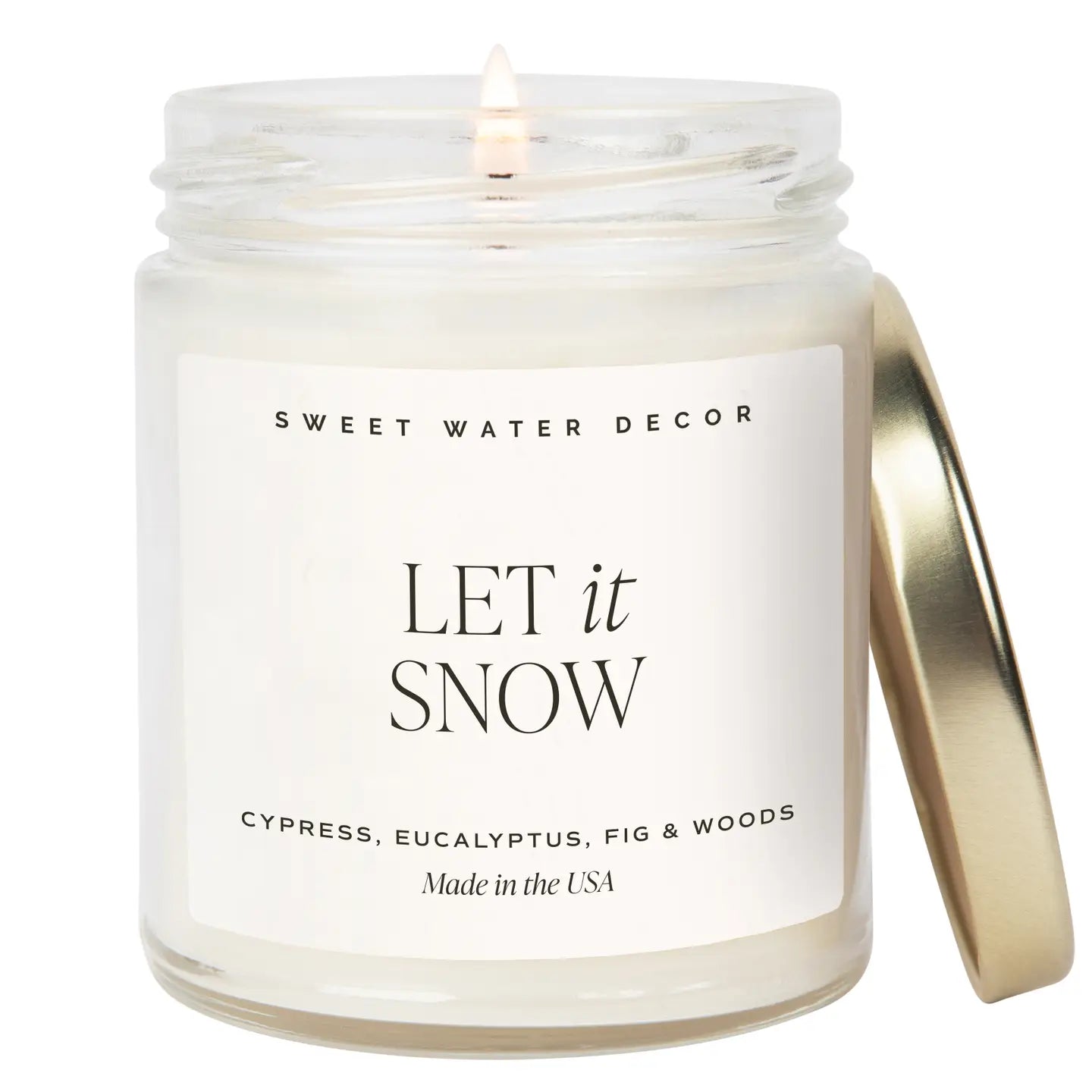 “Let It Snow” Candle