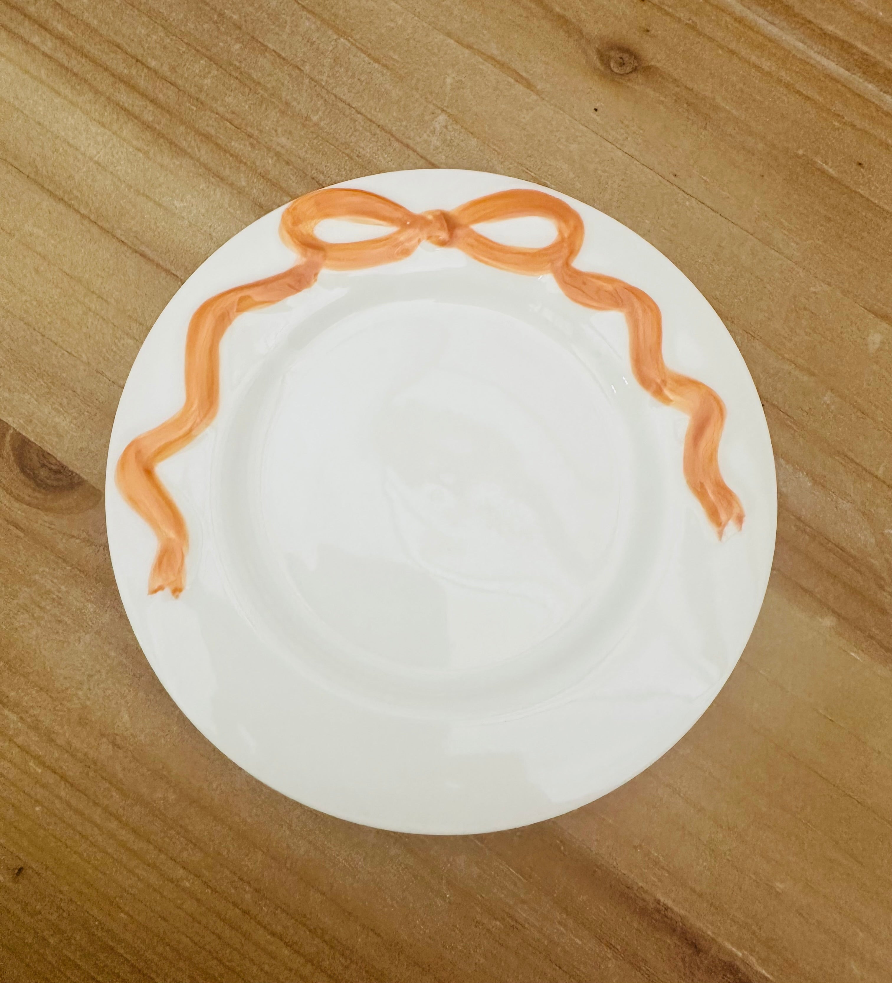 Orange Bow Mini Side Plate