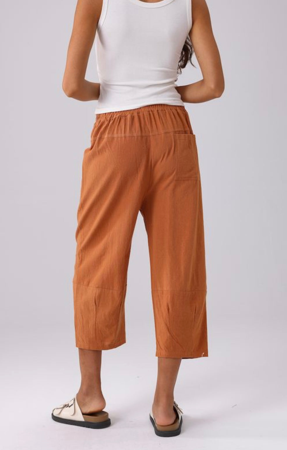 Rustic Cropped Pant One Size