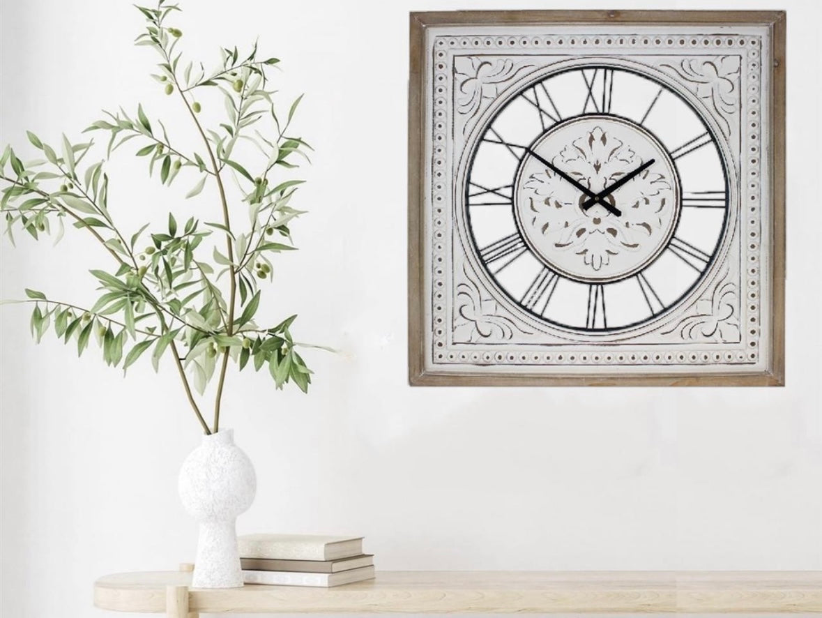 Square Decor Clock: Pick Up Only!