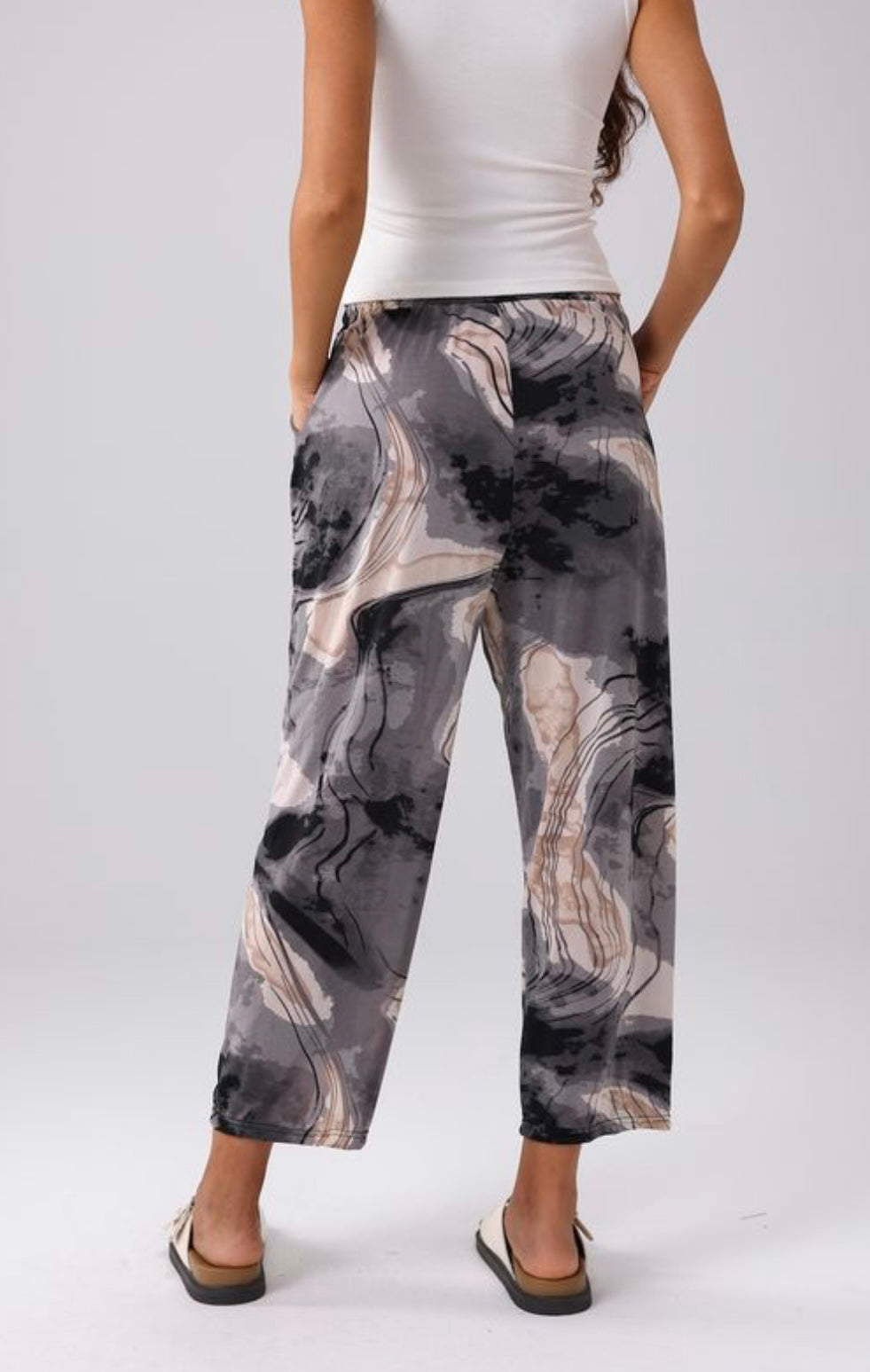 Sadie Cropped Stretch Pant One Size