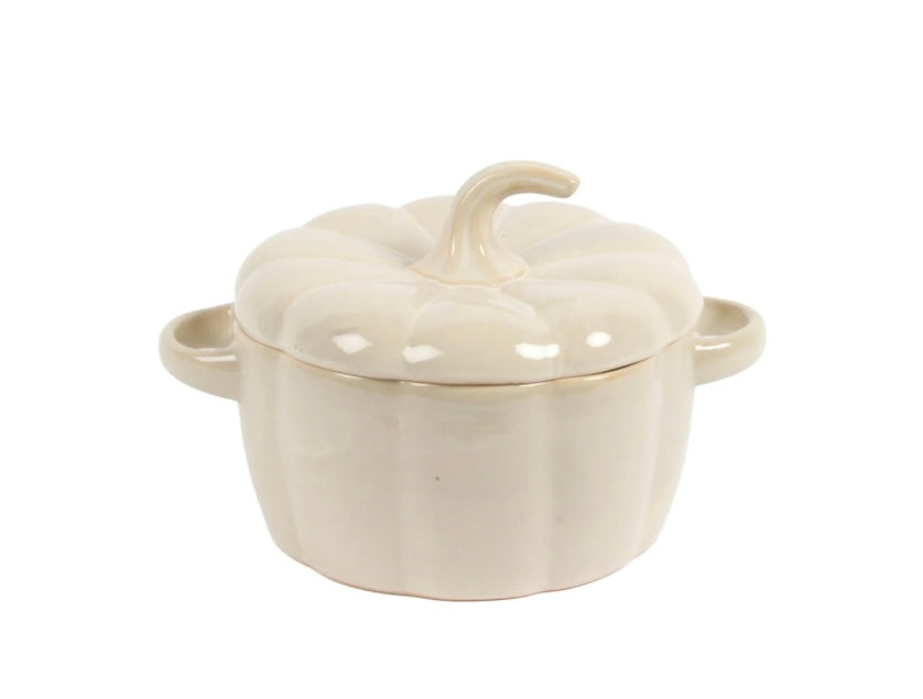 Pumpkin Covered Casserole Dish - Small