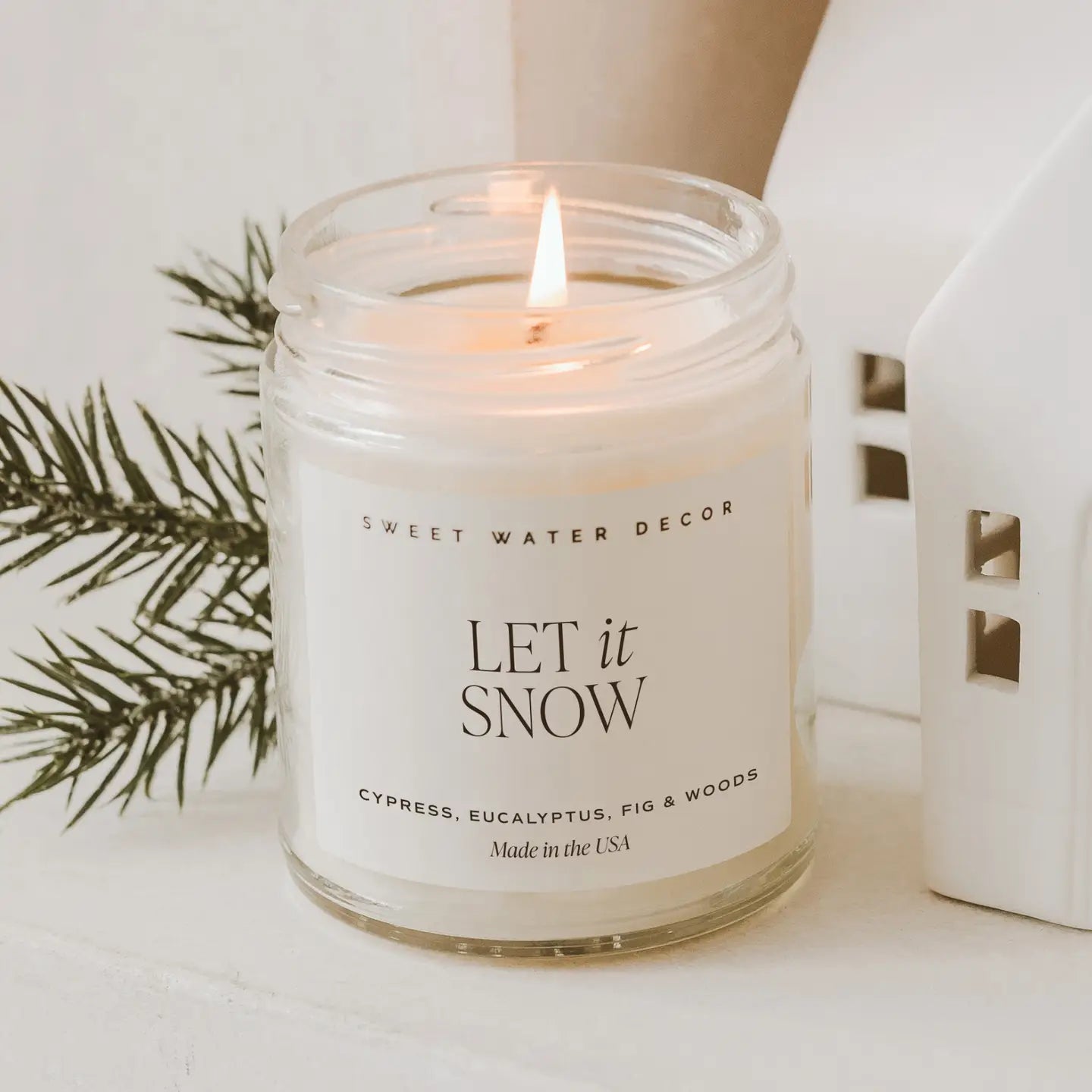 “Let It Snow” Candle