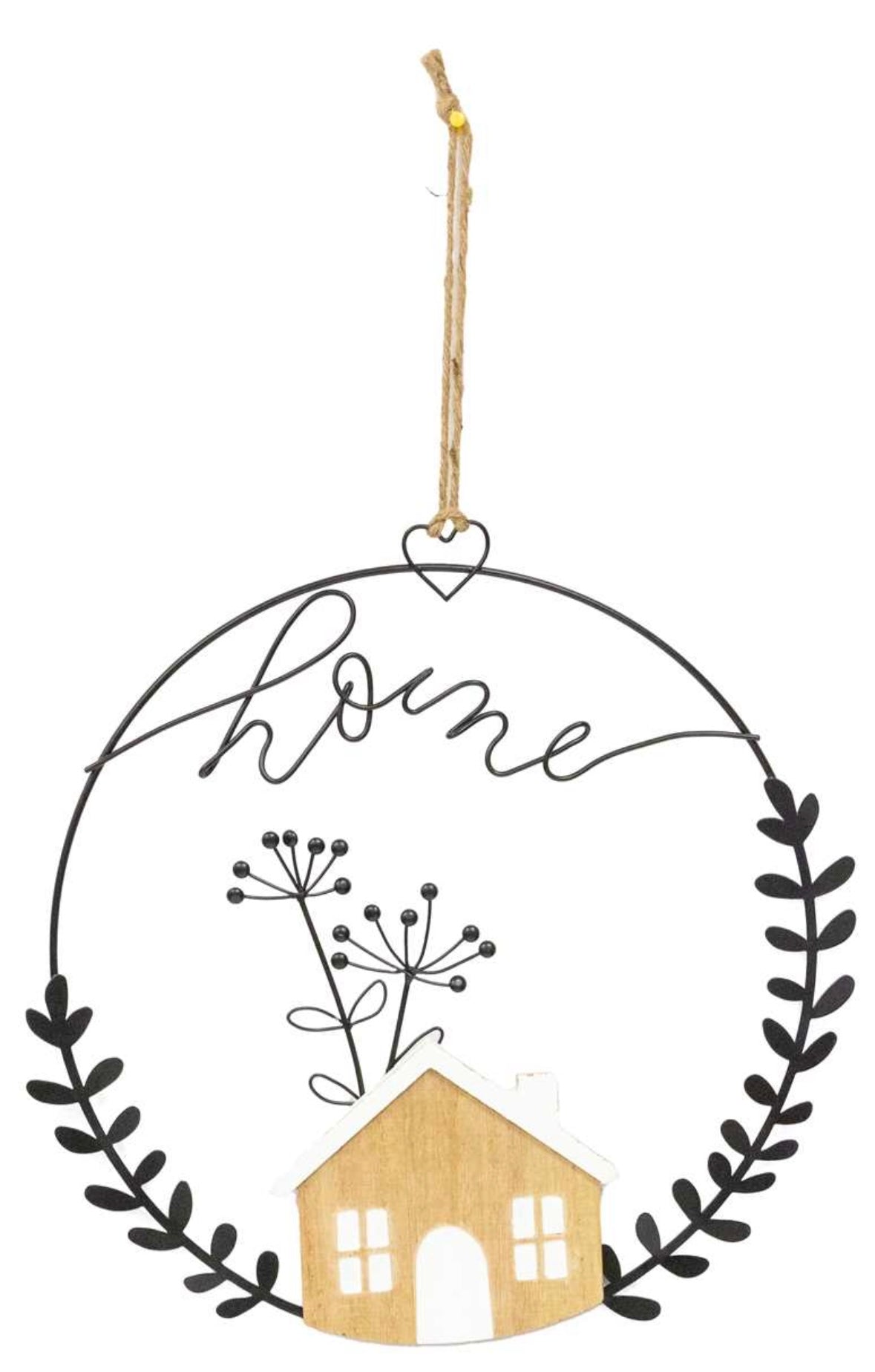 Round Metal Wall Art  HOME