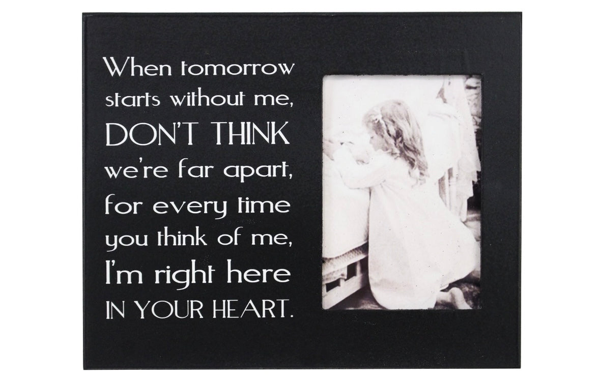 Memorial Photo Frame (Black)