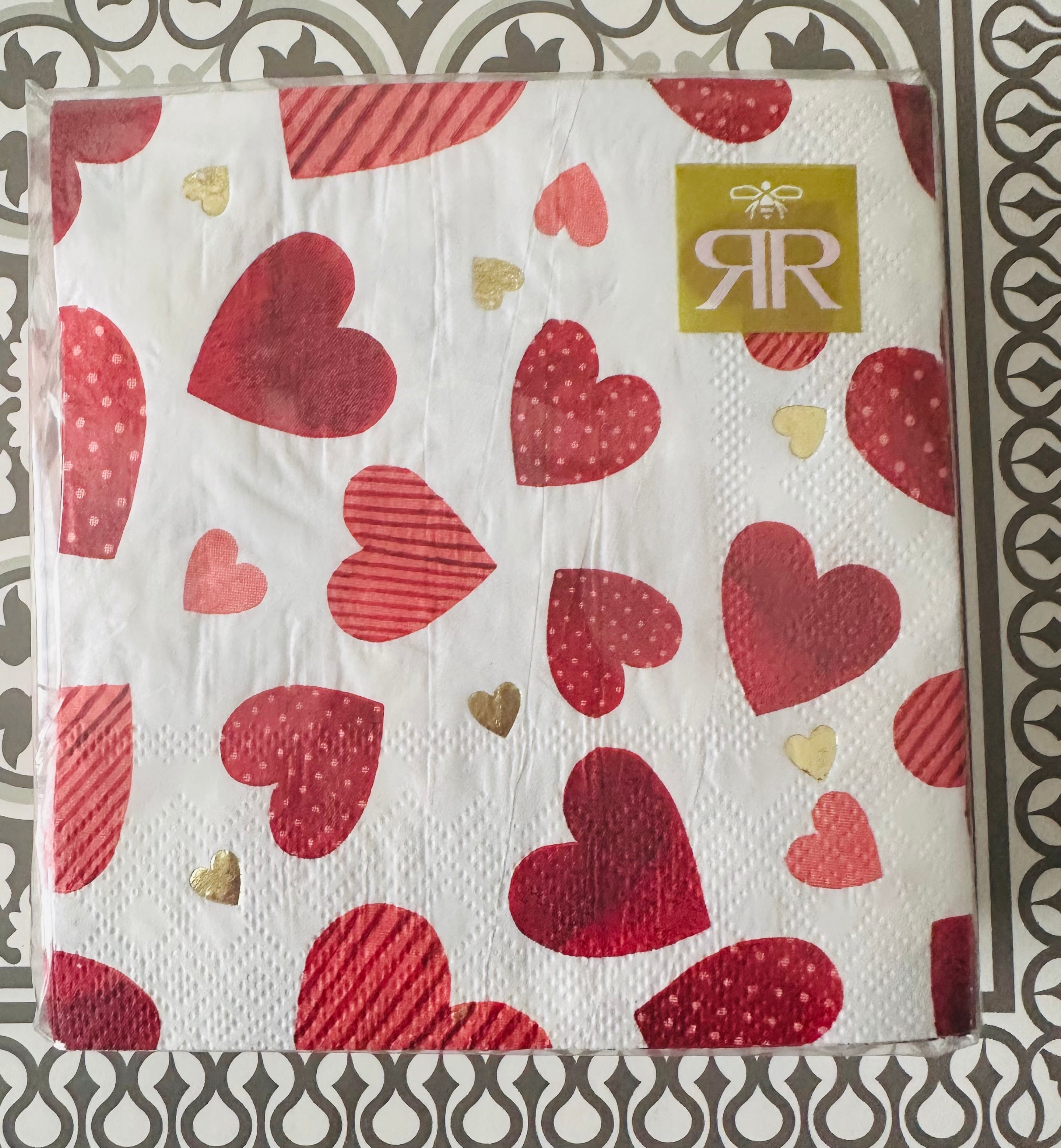 Valentine’s Cocktail Napkins