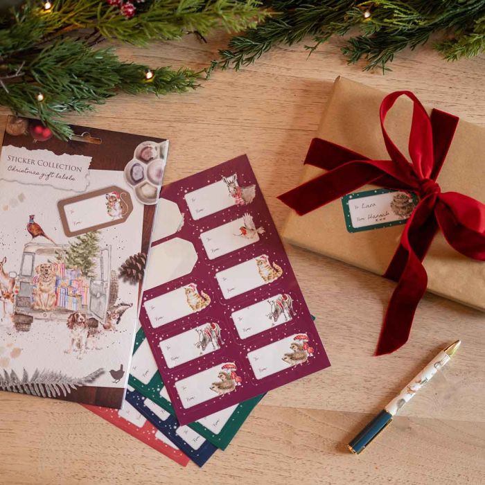 Christmas Present “To & From” Stickers