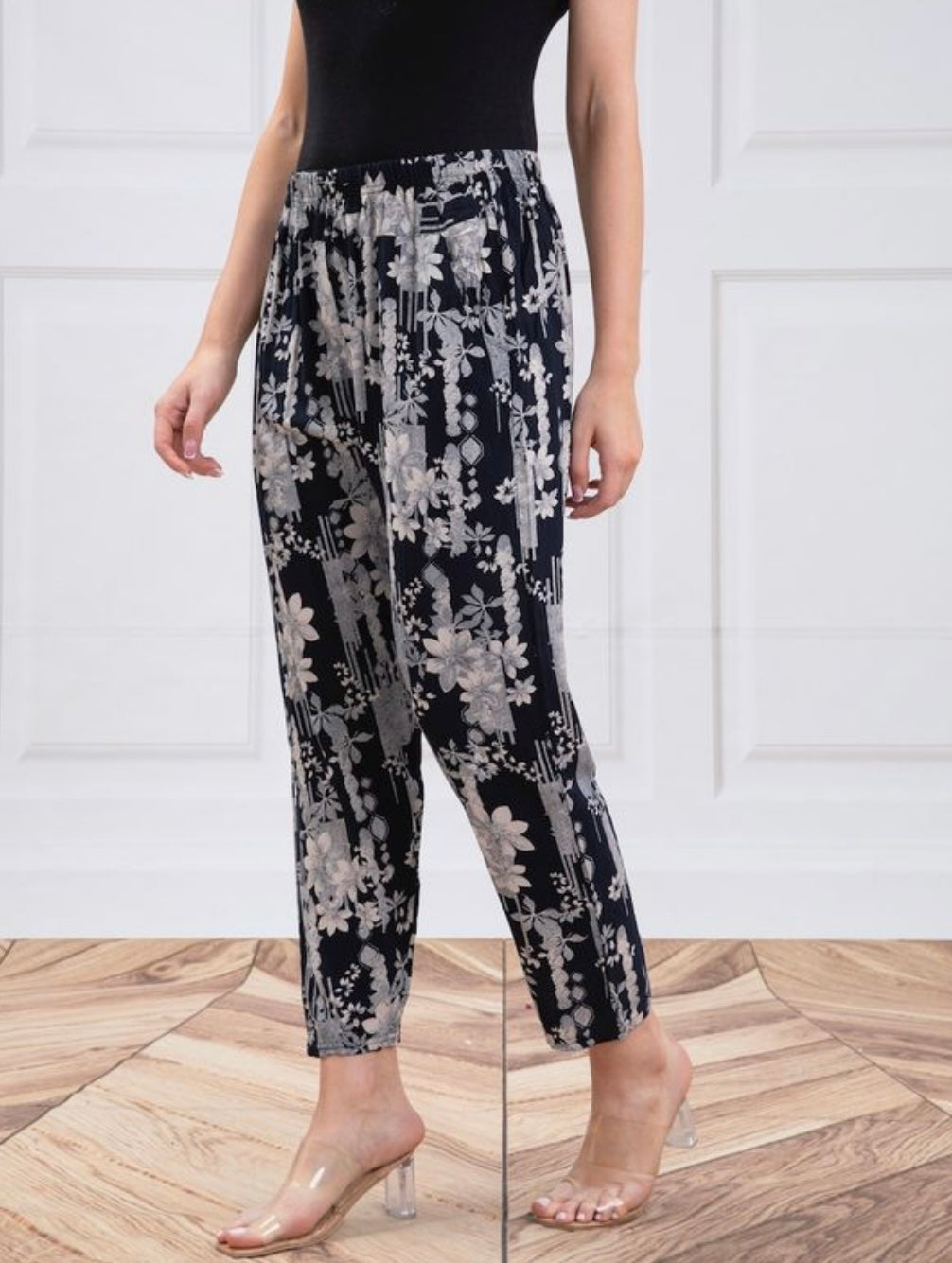 Fancy Florals Pants One-Size