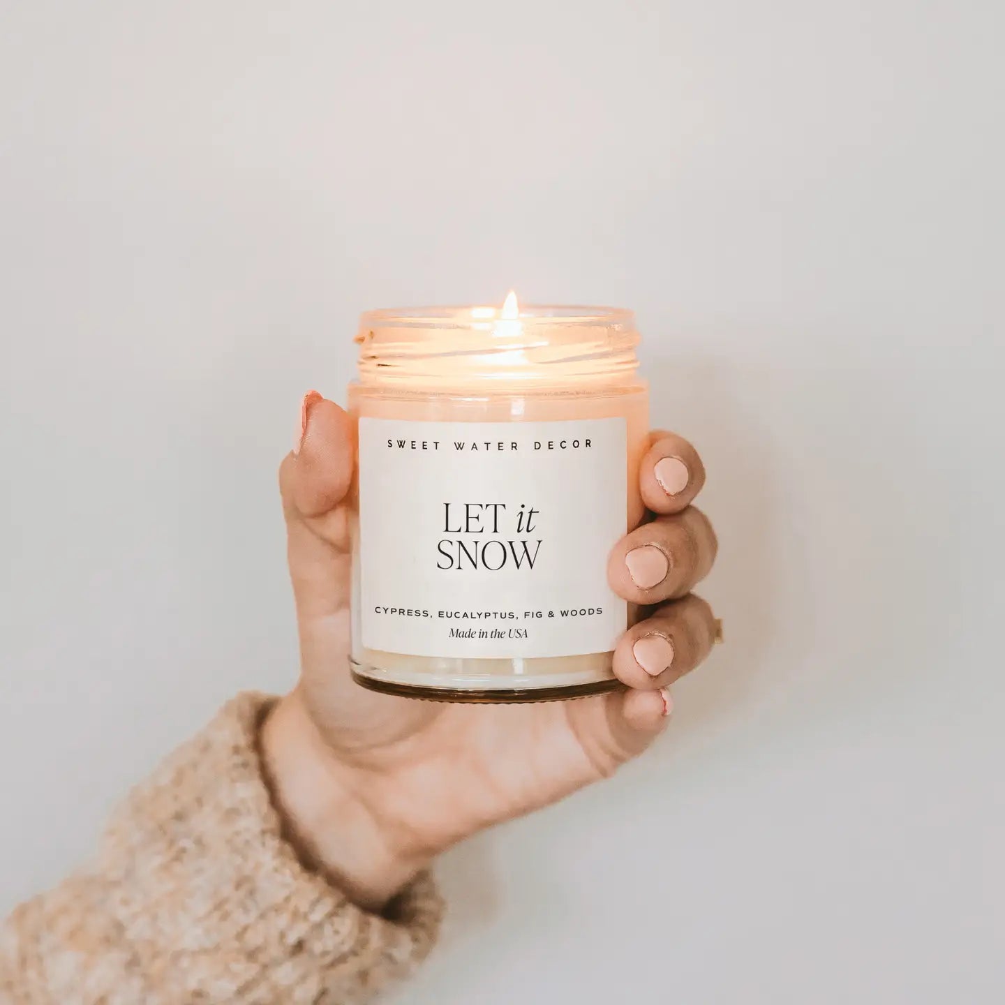 “Let It Snow” Candle