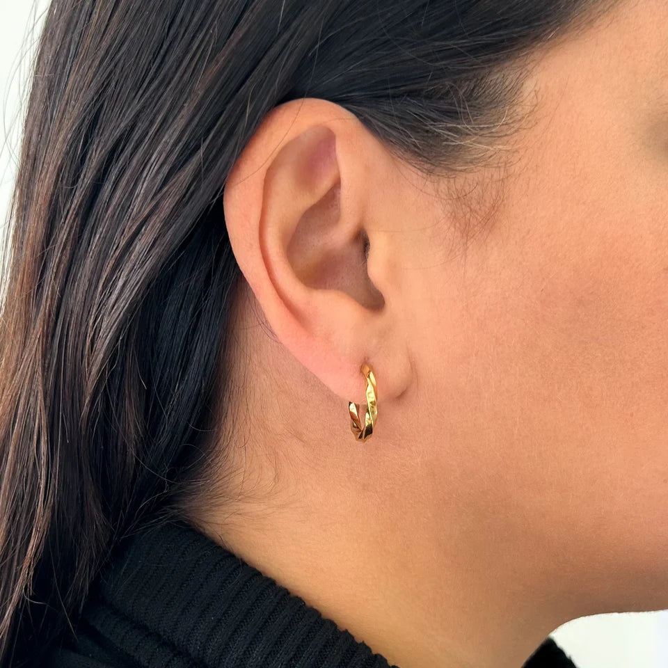 Hoop Earrings - Gold