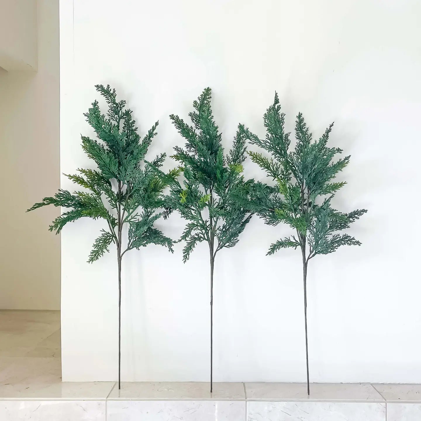 Cypress Real Touch Faux Christmas Stem 28"