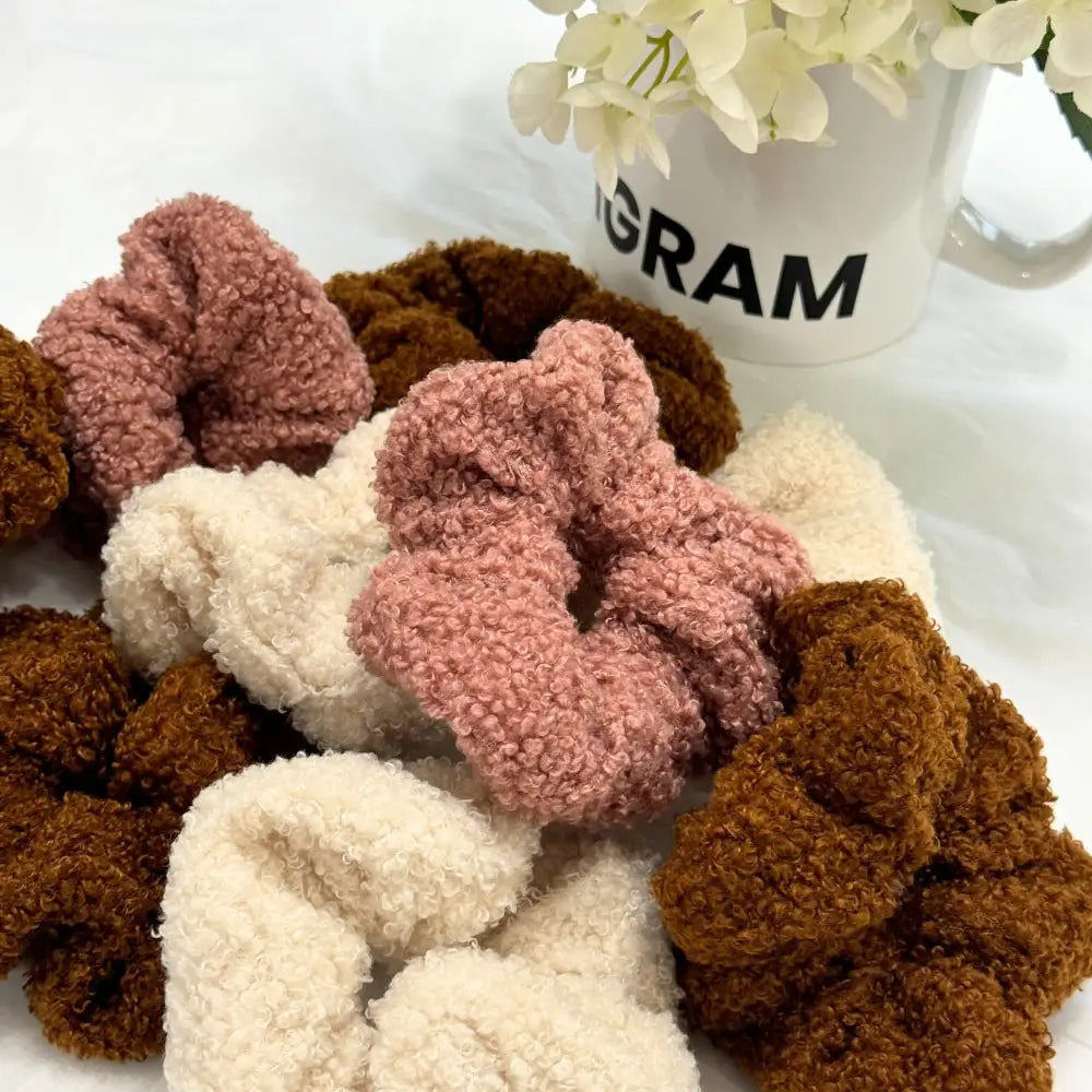 Boucle Scrunchie - Creme