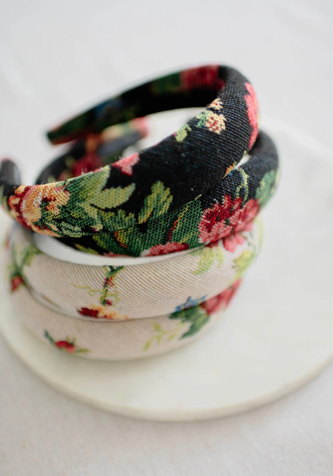 Barbays Black Vintage Garden Headband