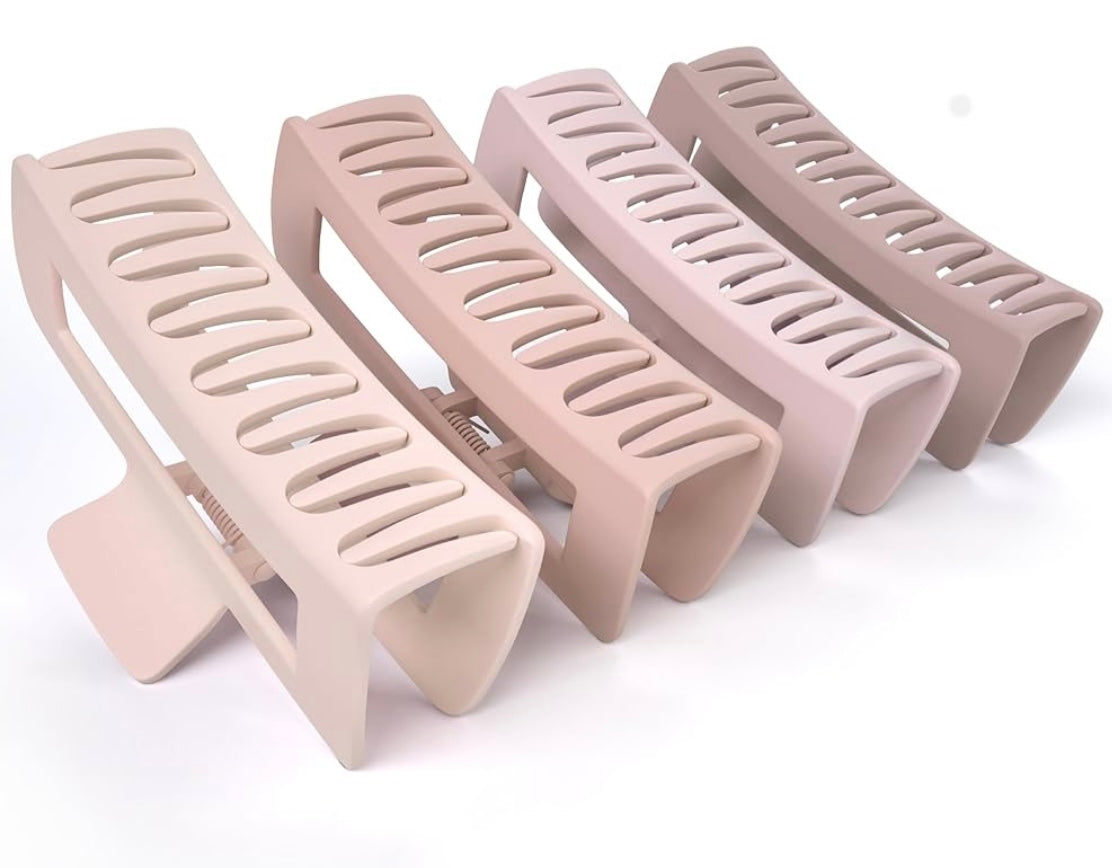 Blush Tone Hair Clips