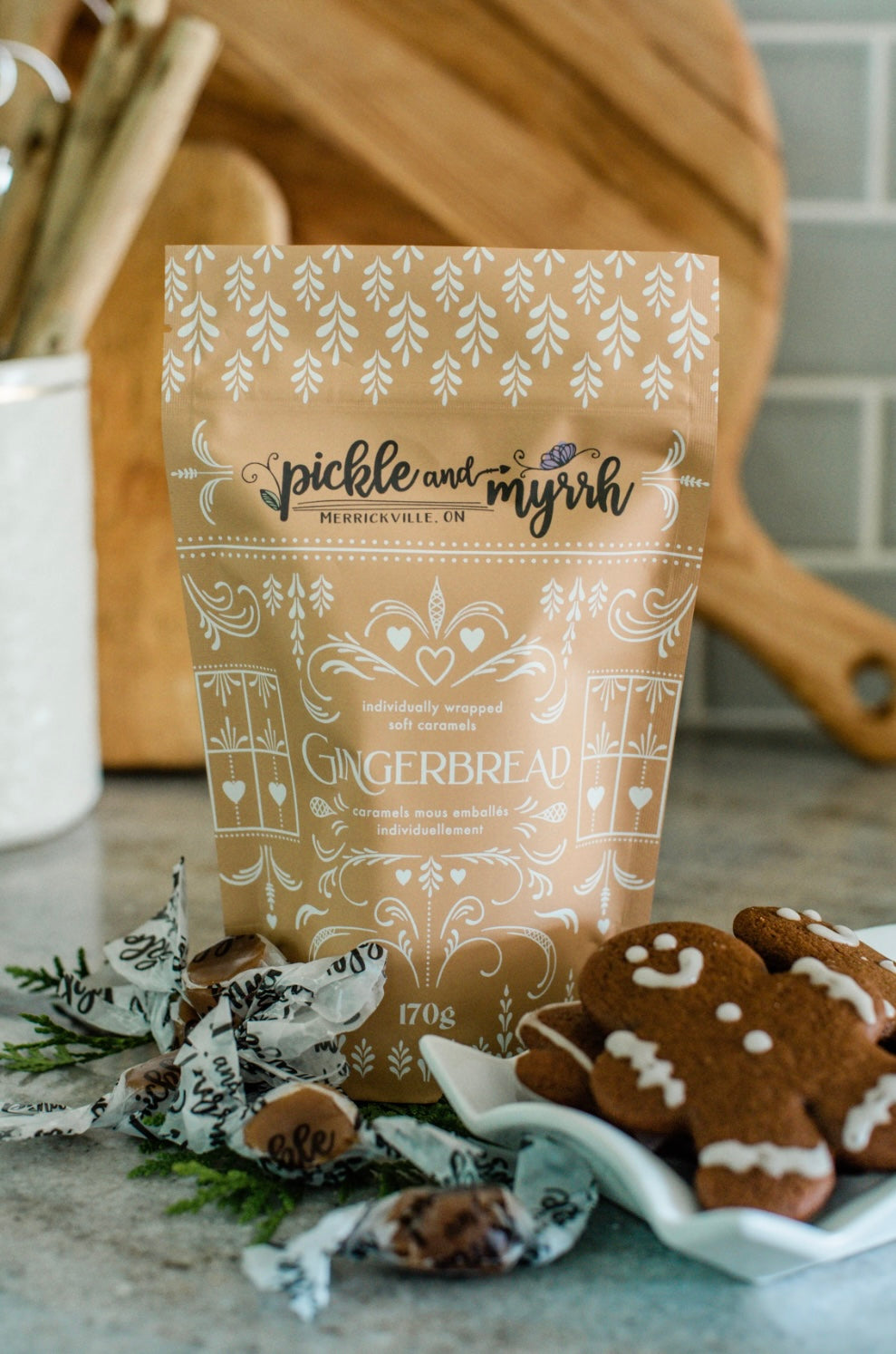 Gingerbread Caramels