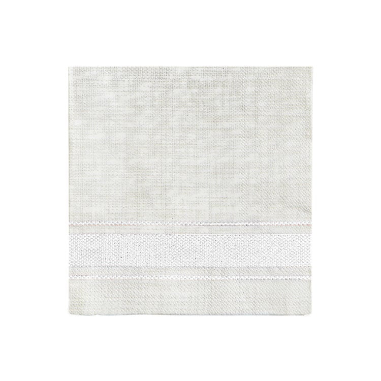 Bistro White Stripe Napkins