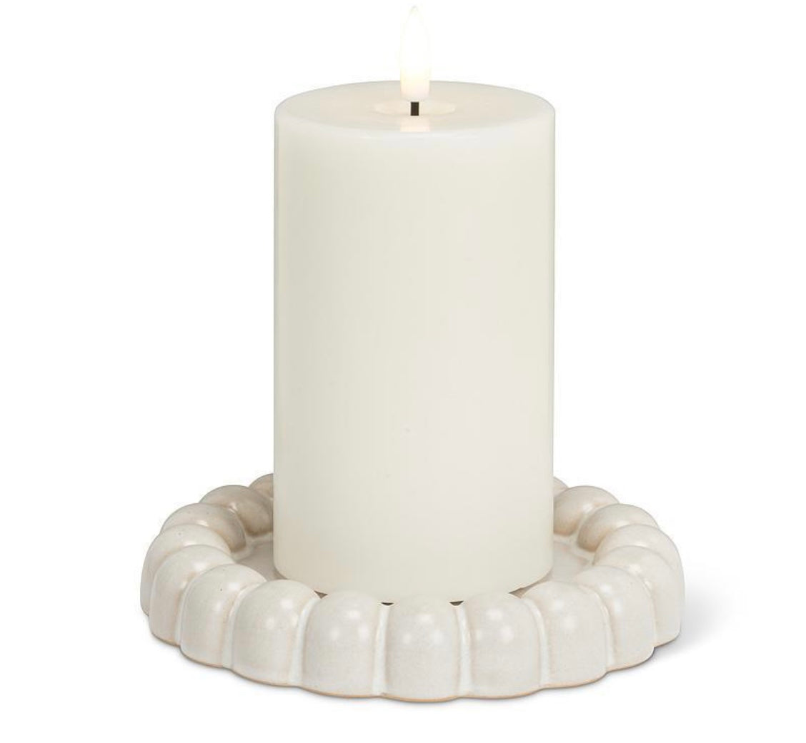 Large Ball Edge Candle Base