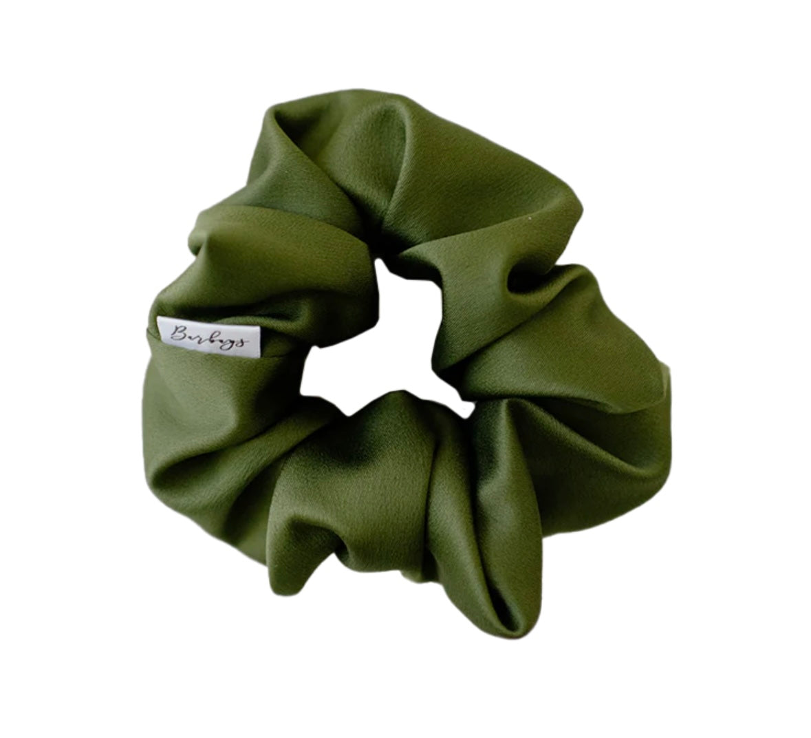 Barbays Fern Satin Scrunchie