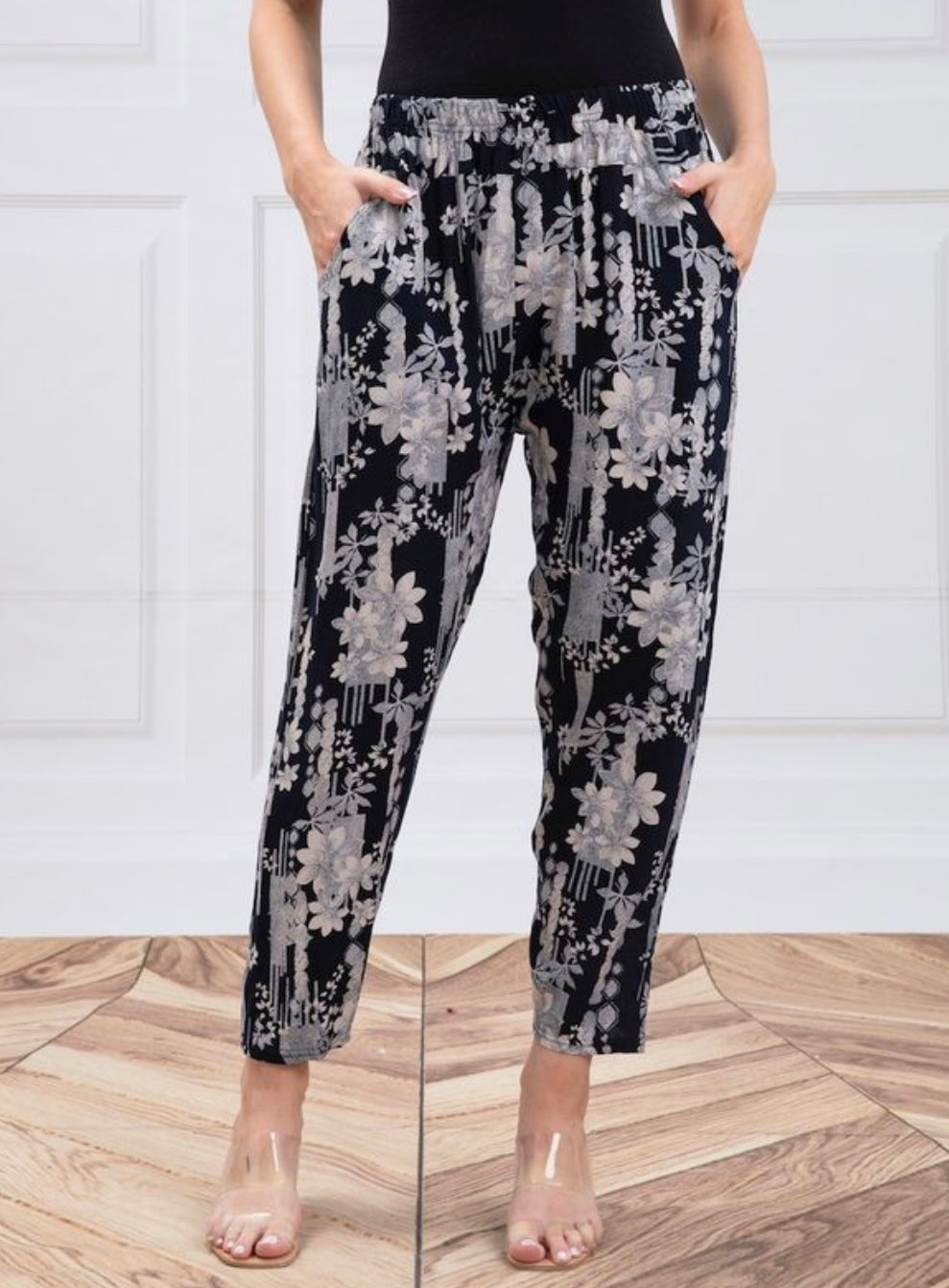 Fancy Florals Pants One-Size