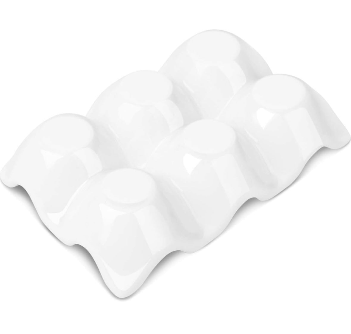 Ceramic 6 Slot Egg Tray