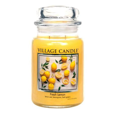 Fresh Lemon LG Village Jar Candle