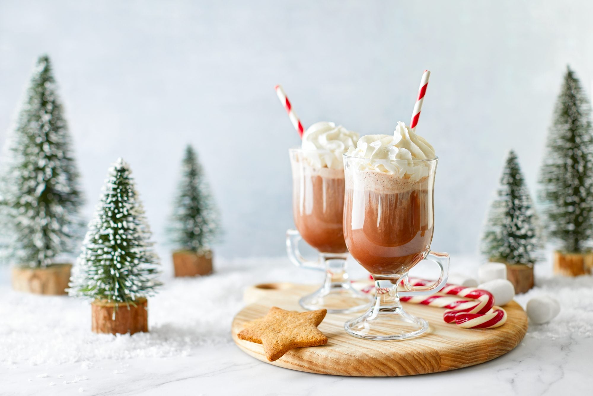 Candy Cane Hot Chocolate
