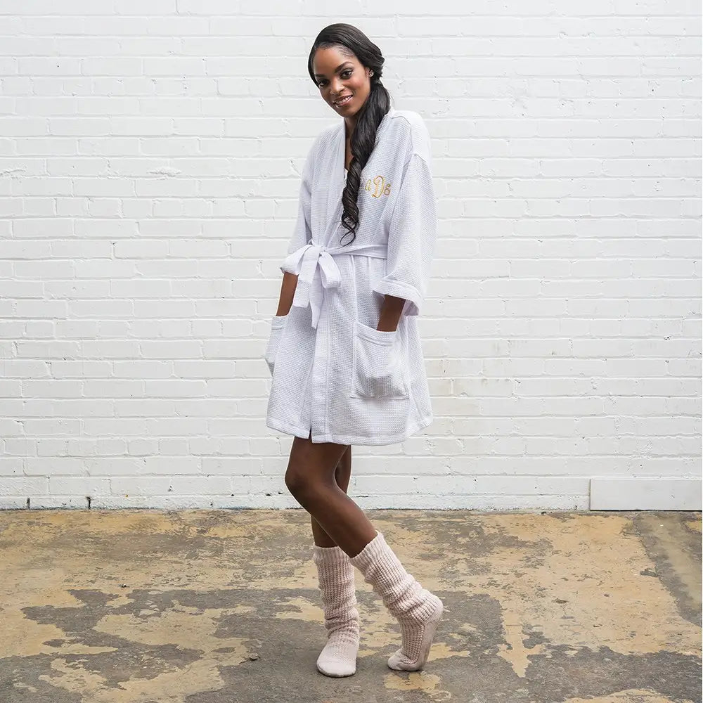 Waffle Knit Robe
