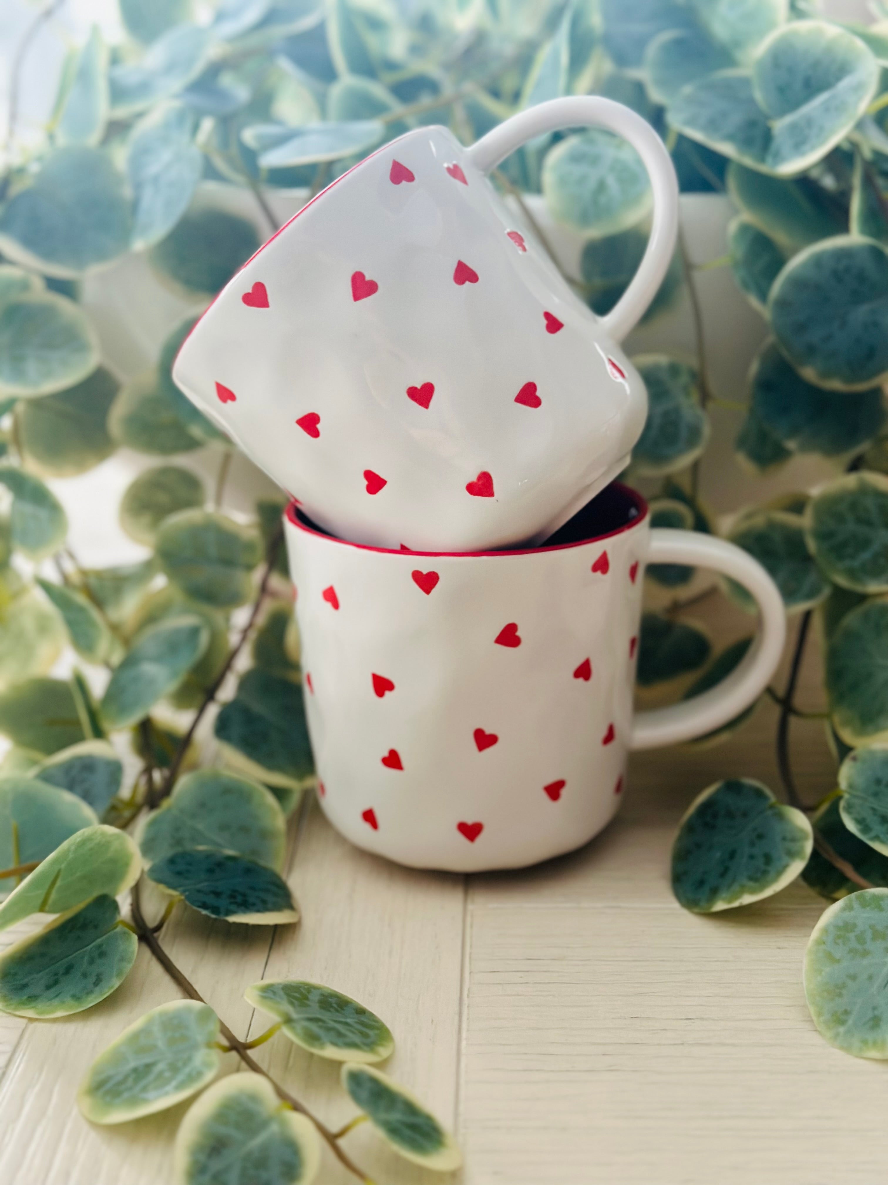 Red Hearts Mug - Love You More