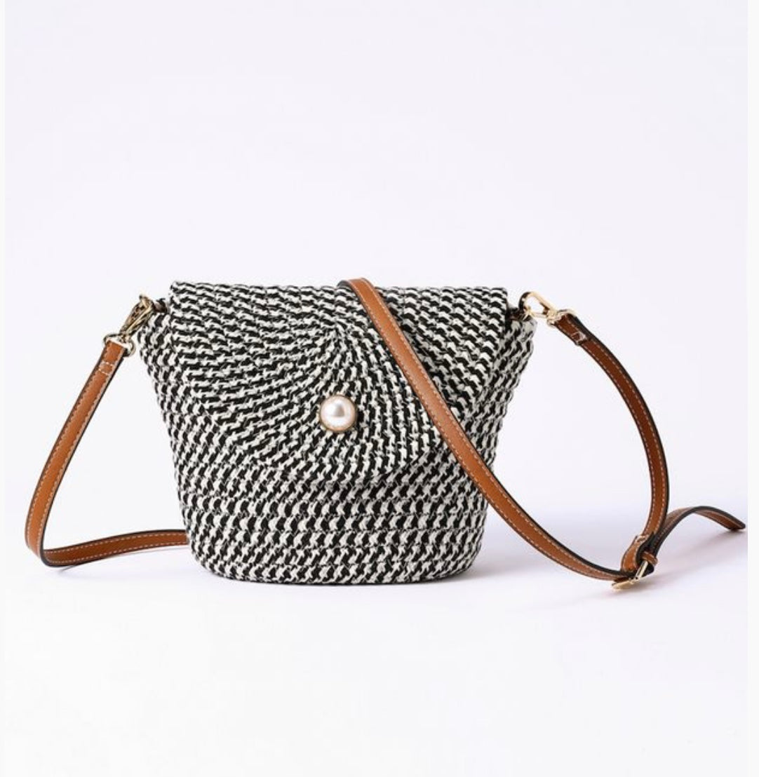 Straw Clutch Bag