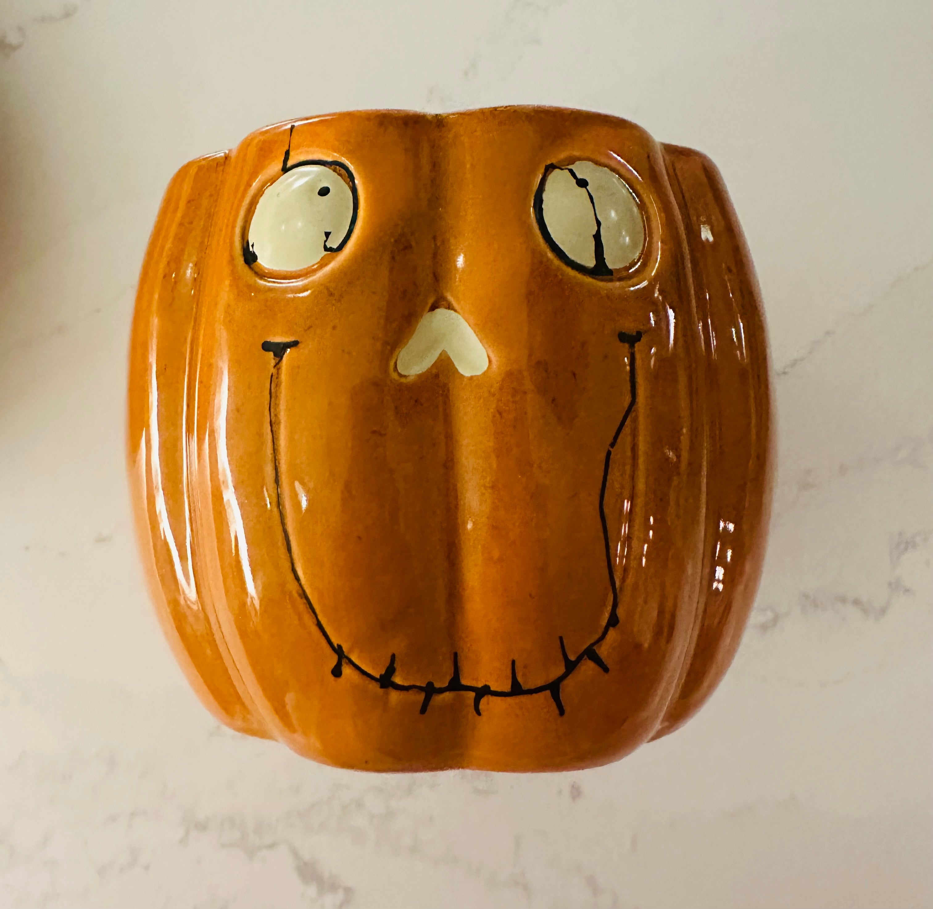 Yankee Candle Pumpkin  Jar Candle Holder