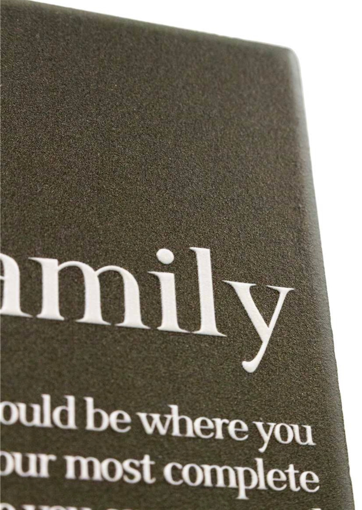 Family Verse Plaque