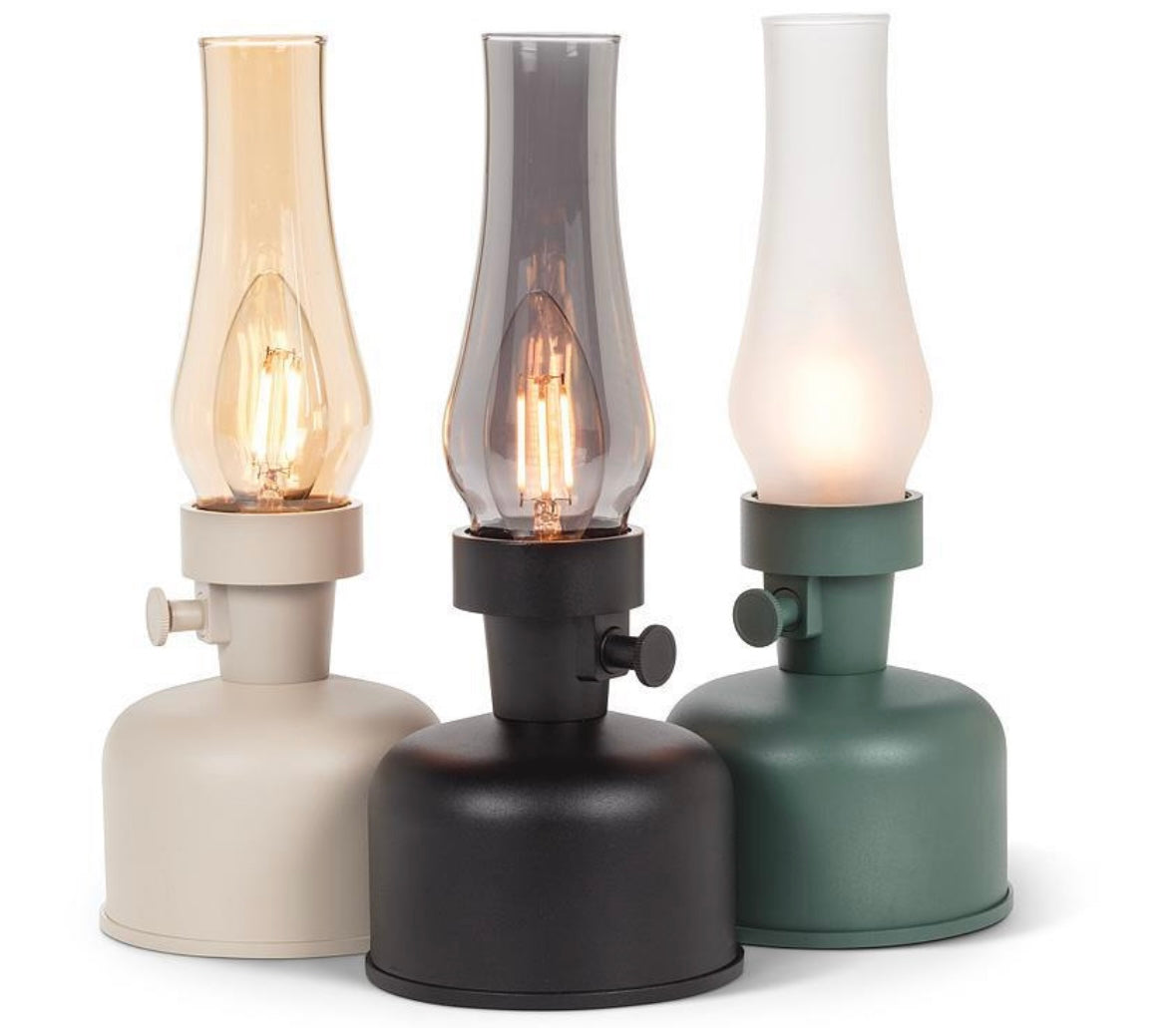 Green Lantern LED Lamp with Chimney