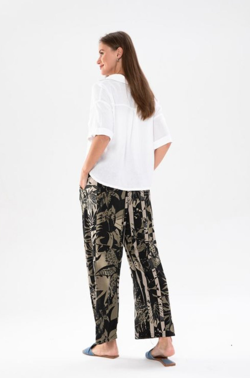Florals Edge Pants One-Size