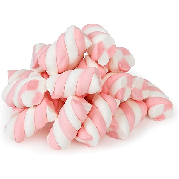 Pink Twisted Marshmallow Twists