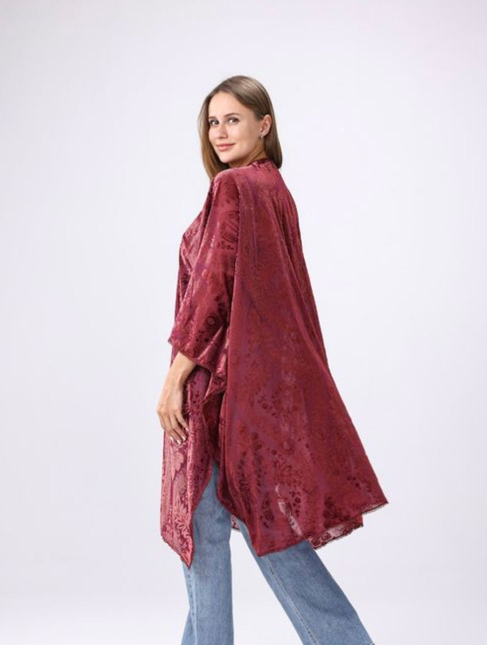 Floral Fall Kimono - One Size