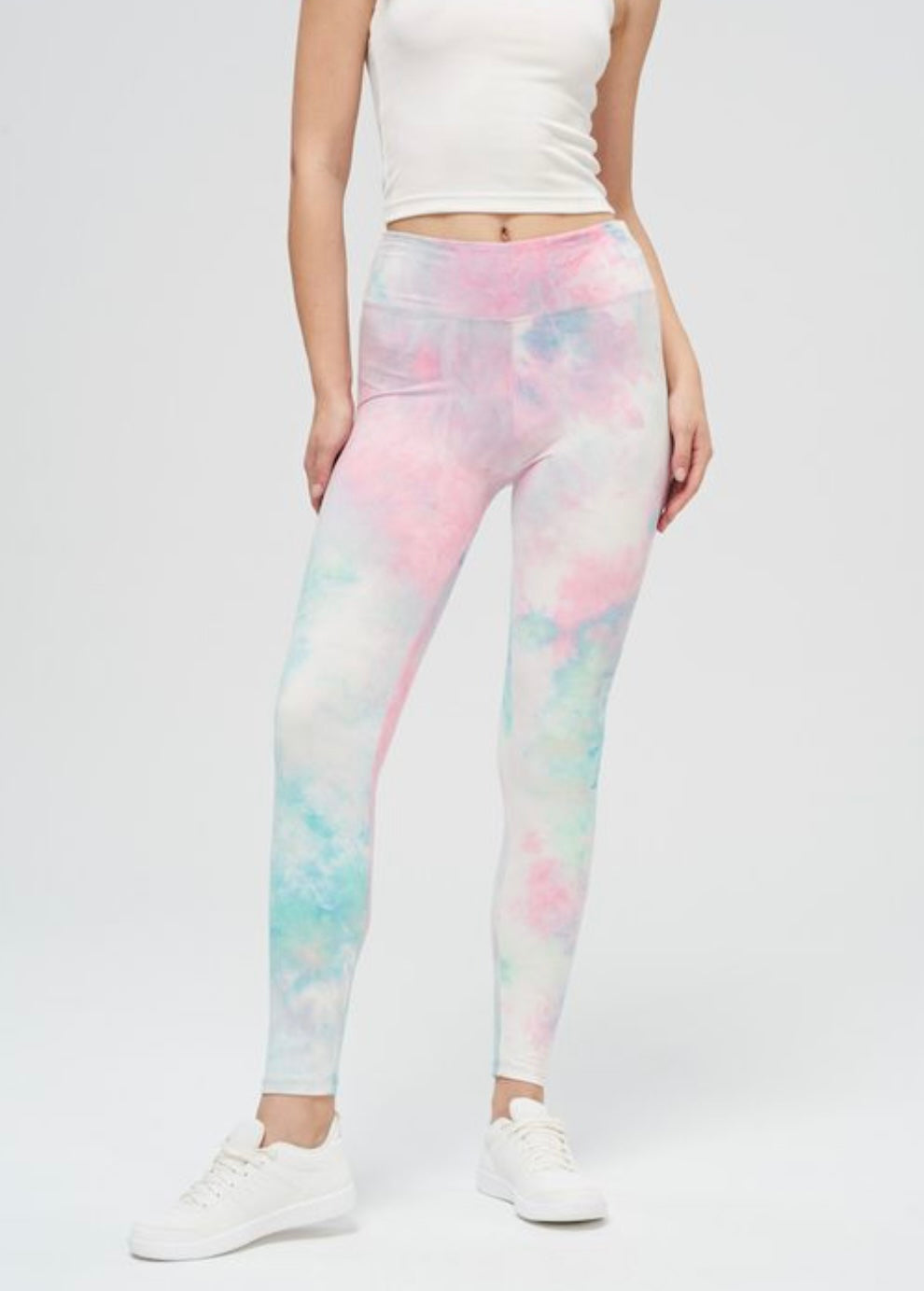 Tie Dye Mint Yoga Pant
