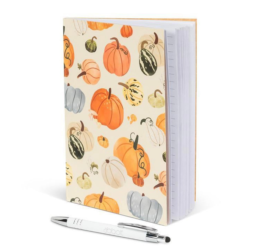Autumn Harvest Lined Notebook