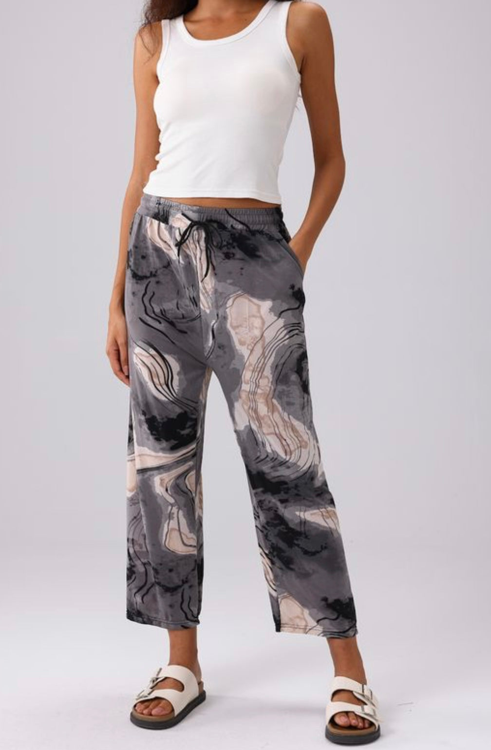 Sadie Cropped Stretch Pant One Size