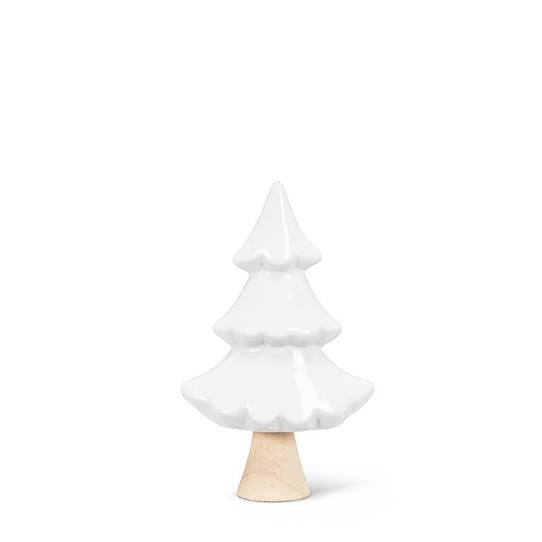 Small Simple Tree White - 9”