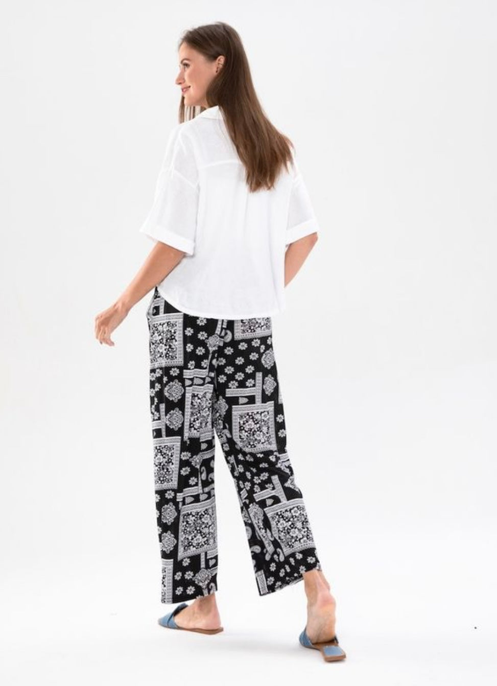 Mazey May Print One-Size Pant