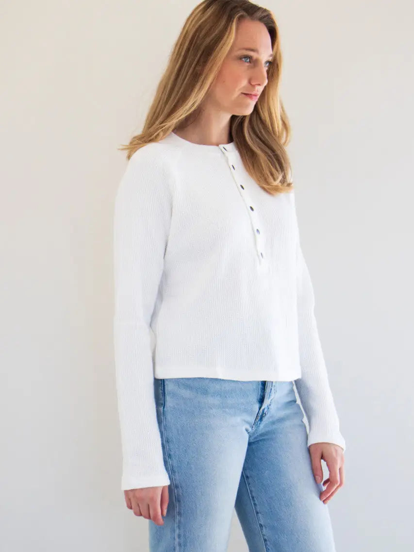 Tommy Henley Top - White