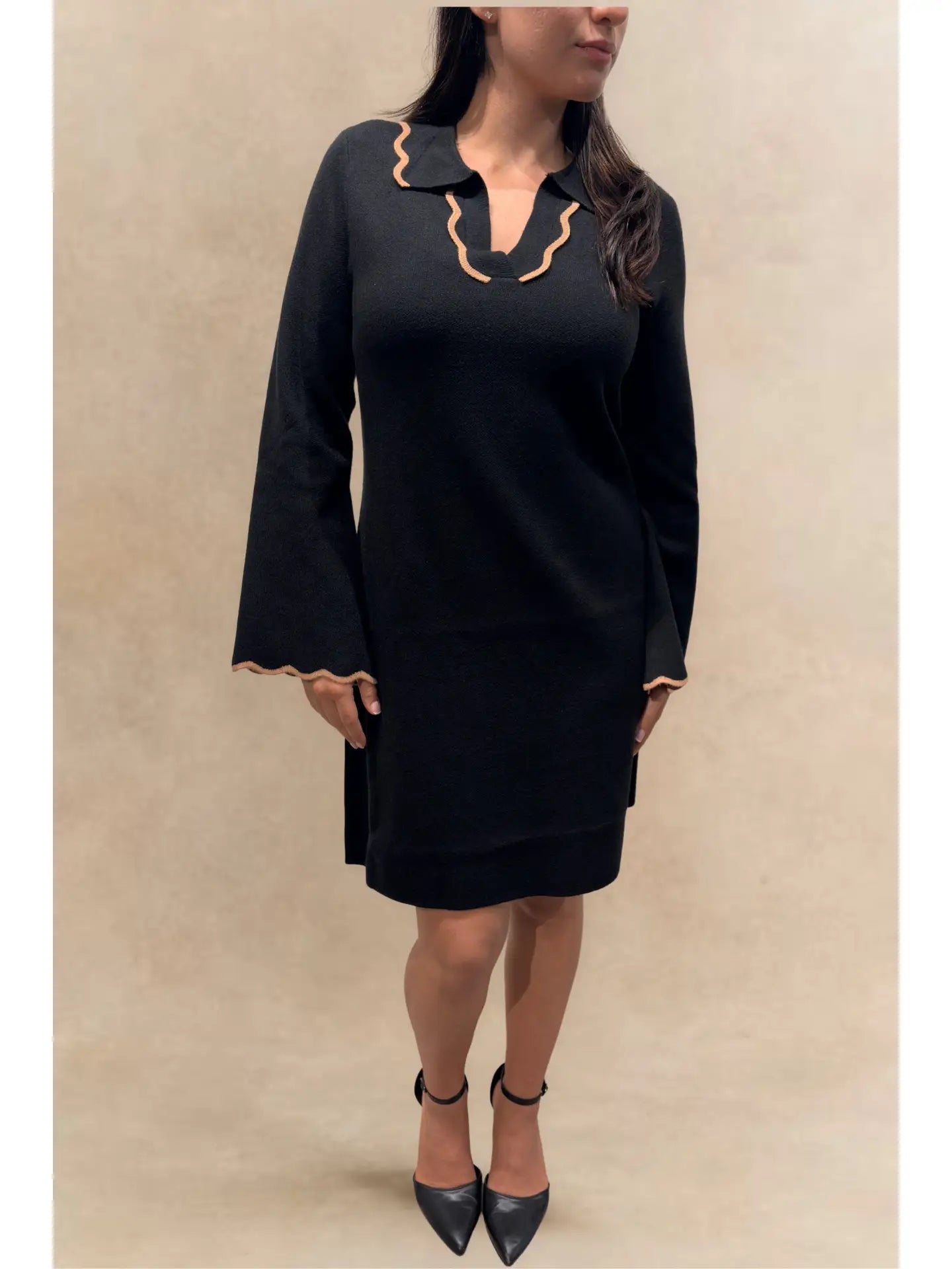 Alice Black Knit Dress