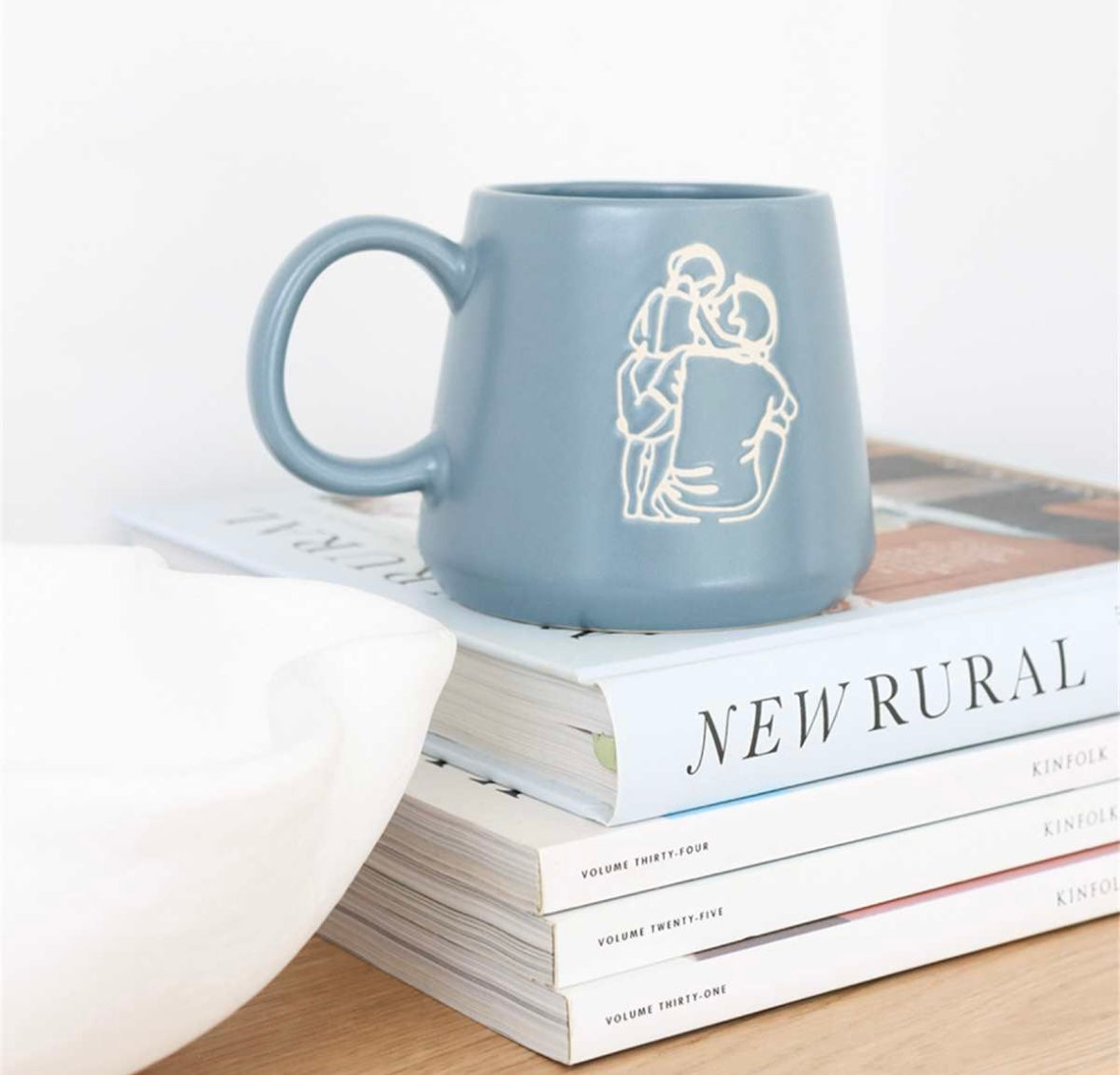 Heartfelt Dad Mug - Blue