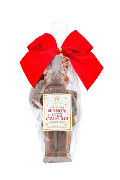 Solid Milk Chocolate Nutcracker