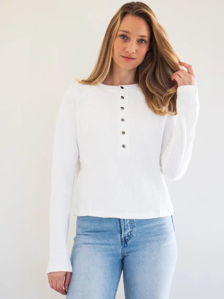 Tommy Henley Top - White