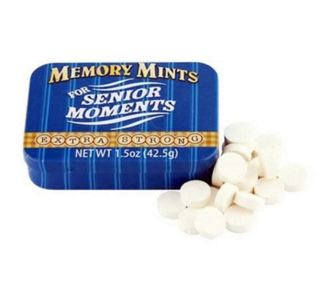 Memory Mints (For Senior Moments)